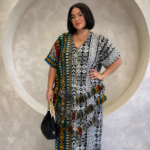 Akwete Kaftan dress