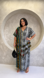 Akwete Kaftan dress