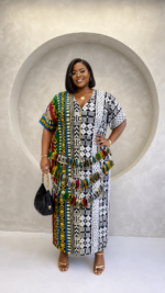 Akwete Kaftan dress - Image 2